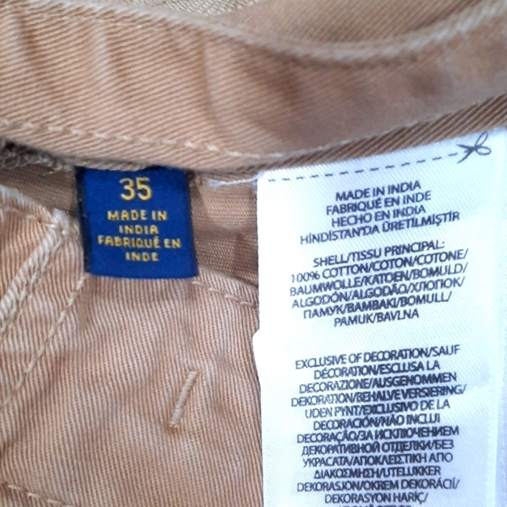 Polo Ralph Lauren Khaki Cargo Shorts - Picture 3 of 4